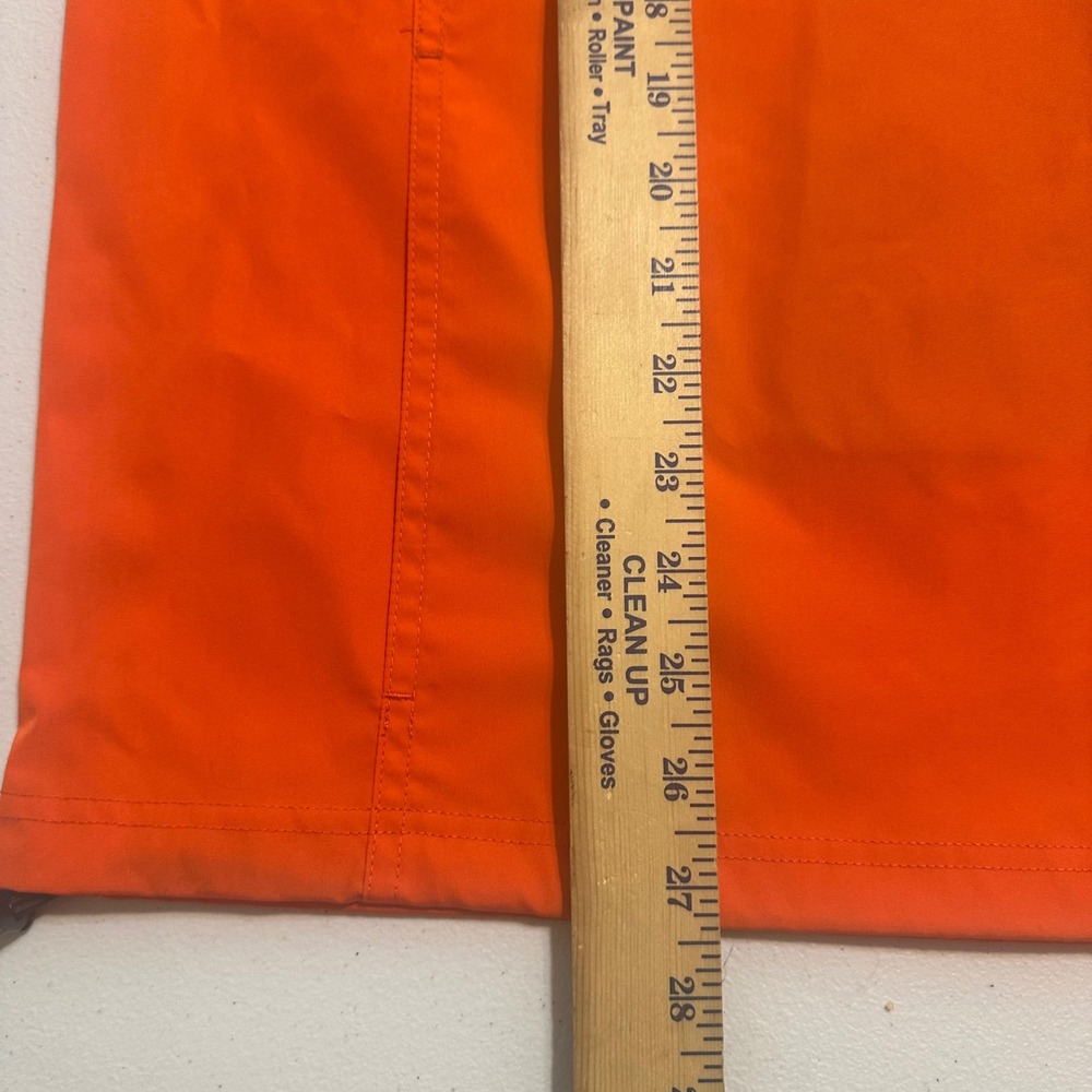 NWT Champion FedEx Mens Large Orange Half Zip Hooded Windbreaker Outdoor Jacket - Picture 9 of 10